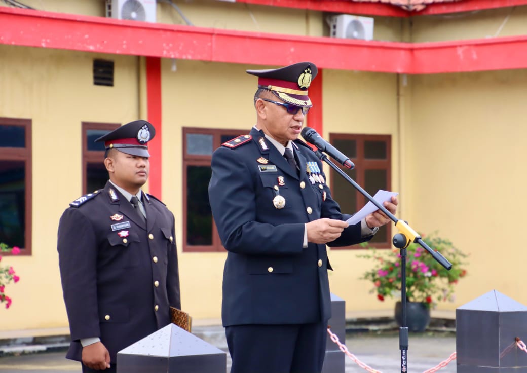 Polres Pelabuhan Belawan Gelar Upacara Peringatan Hari Pahlawan
