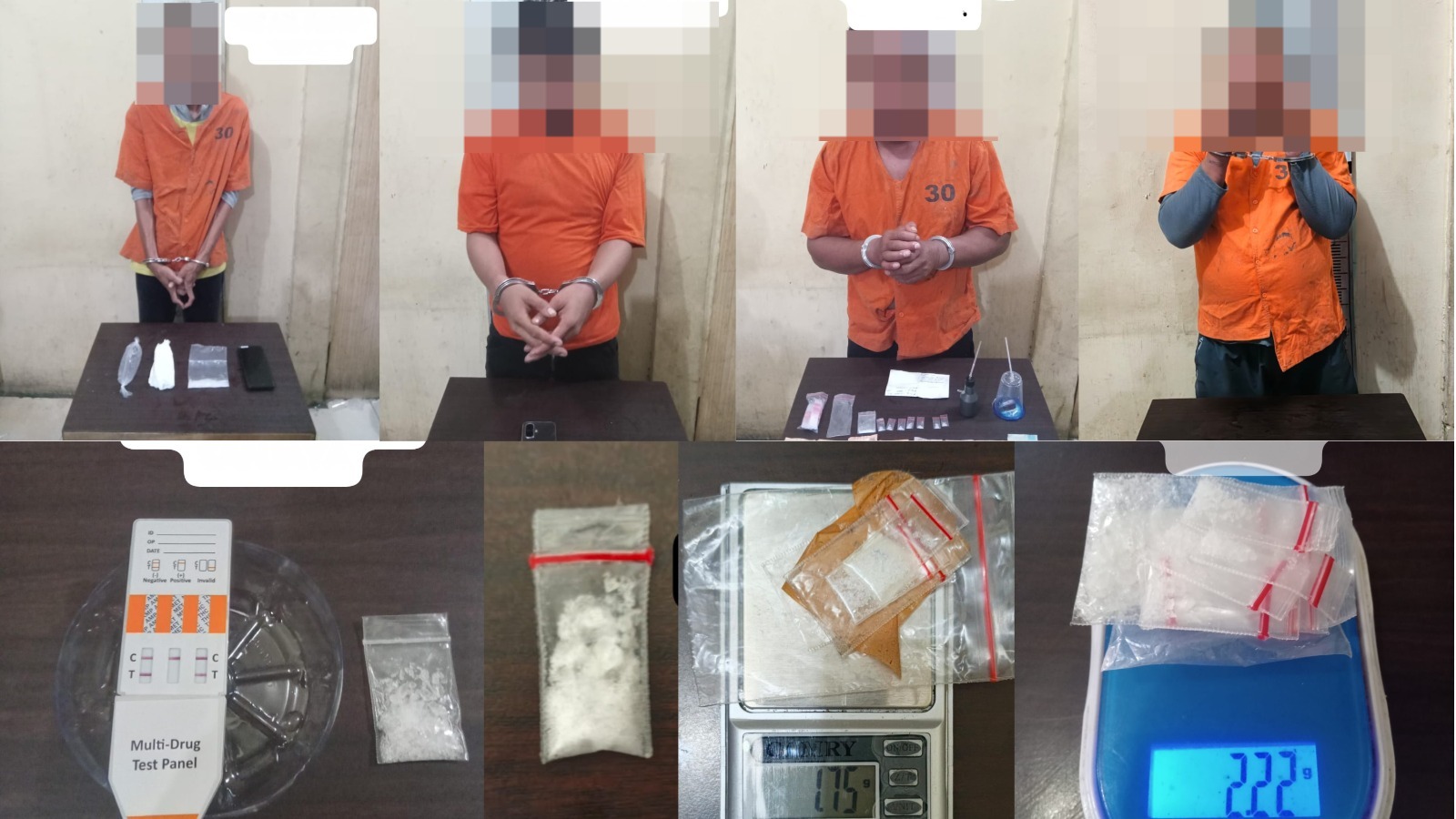 Polres Langkat Ungkap 29 Kasus Narkoba dan 32 Tersangka Sepanjang Bulan Oktober 