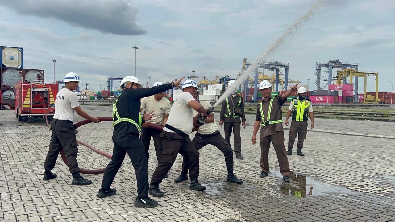 BNCT Gelar Latihan Tanggap Darurat Kebakaran untuk Perkuat Keamanan Terminal dan Kepatuhan K3