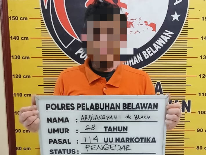 Edarkan Siputih di Komplek Uka Terjun Siahaan Dijemput Satnarkoba