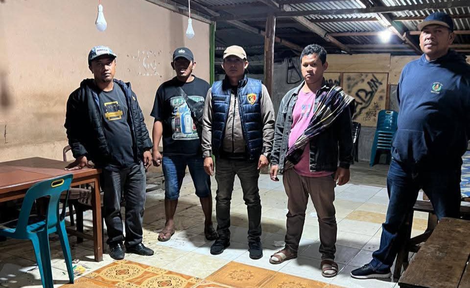 Respon Cepat Polsek Munte Atas Laporan Masyarakat Adanya Kegiatan Perjudian di Desa Buluh Naman