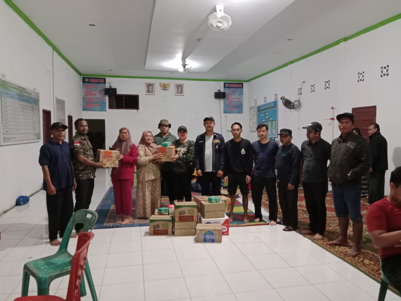 Aliansi OKP Kecamatan Binjai Bergerak Cepat Bantu Warga Terdampak Banjir