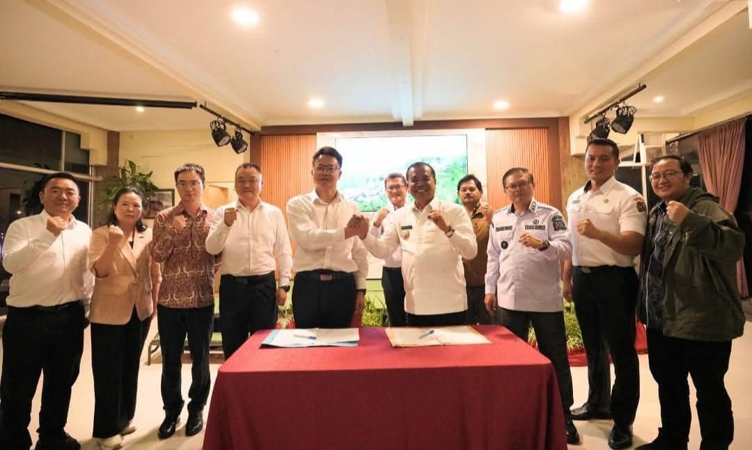Bupati Karo Terima Kunjungan Delegasi Pemerintah Distrik Jinning Kota Kunming di Kabupaten Karo