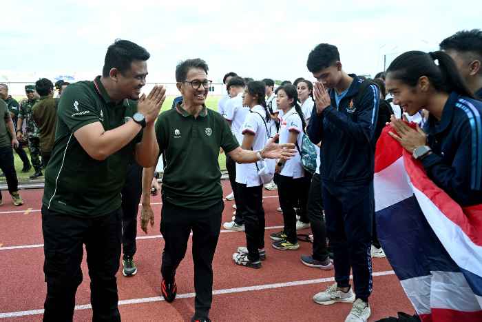 Gubernur Sumut, Bobby Nasution membuka Kejuaraan Atletik Asia Tenggara U18 & U20 Tahun 2025 yang diselenggarakan di Stadion Madya Atletik Sumut, Sumut Sport Center, Kabupaten Deli Serdang, Jum'at (14/11/2025).