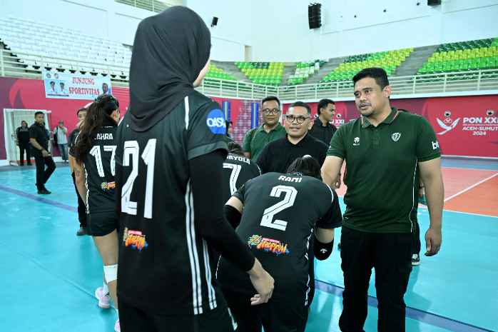 PBVSI Pilih Sumut untuk TC Menuju SEA Games 2025, Bobby Nasution Berharap Semakin Banyak Cabor Mengikuti