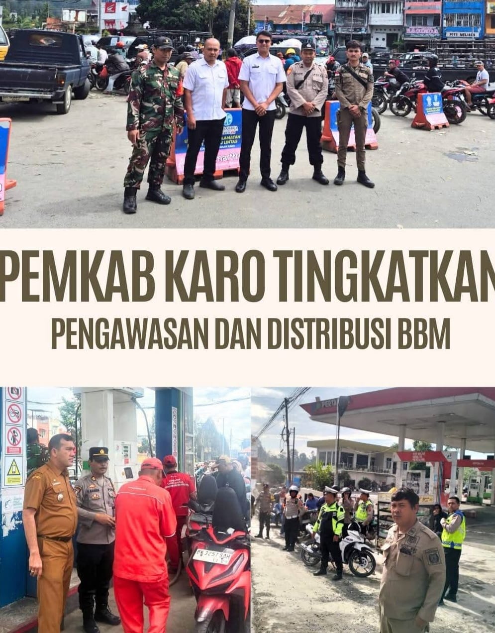 Pemkab Karo Tingkatkan Koordinasi & Pengawasan Distribusi BBM