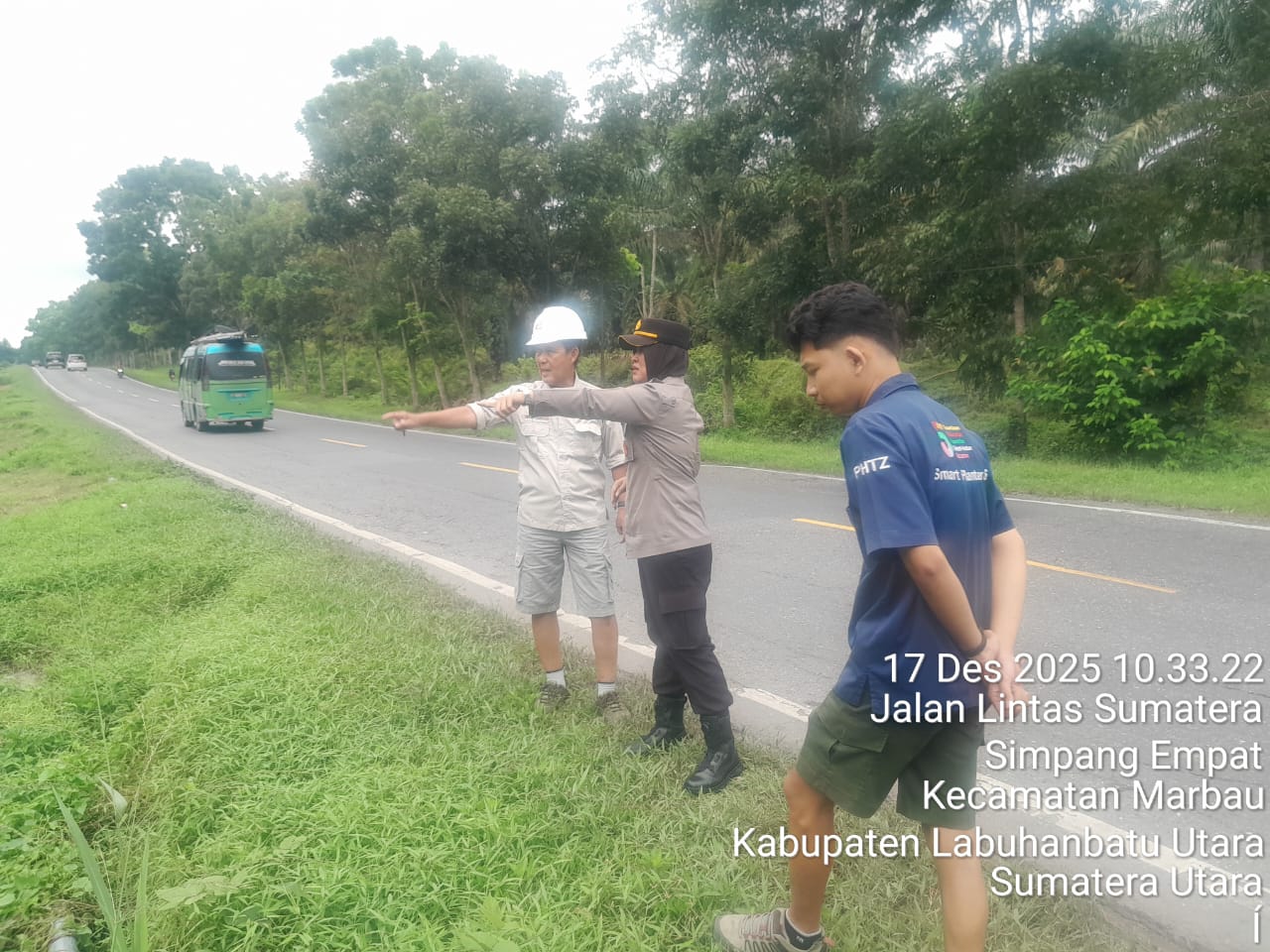 Polsek Na IX–X Gotongroyong Antisipasi Genangan Air di Jalinsum