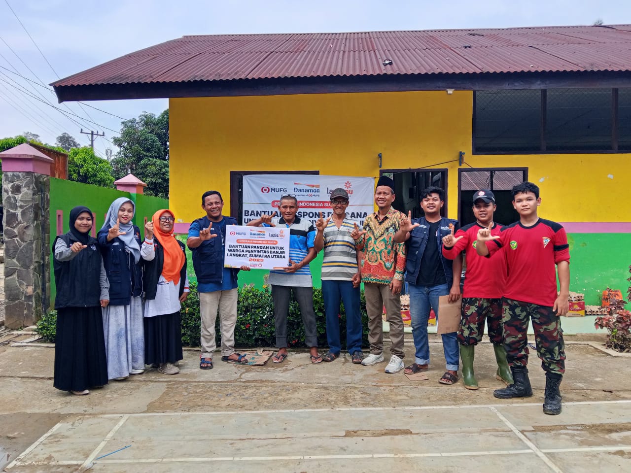 Meski Tanggap Darurat Berakhir, Muhammadiyah Kabupaten Langkat Terus Bergerak 