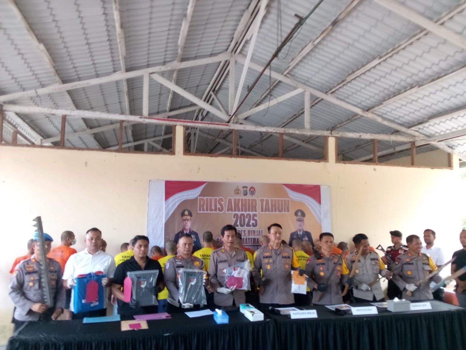 Sepanjang 2025, Polres Binjai Catat Penurunan Narkoba dan Kejahatan