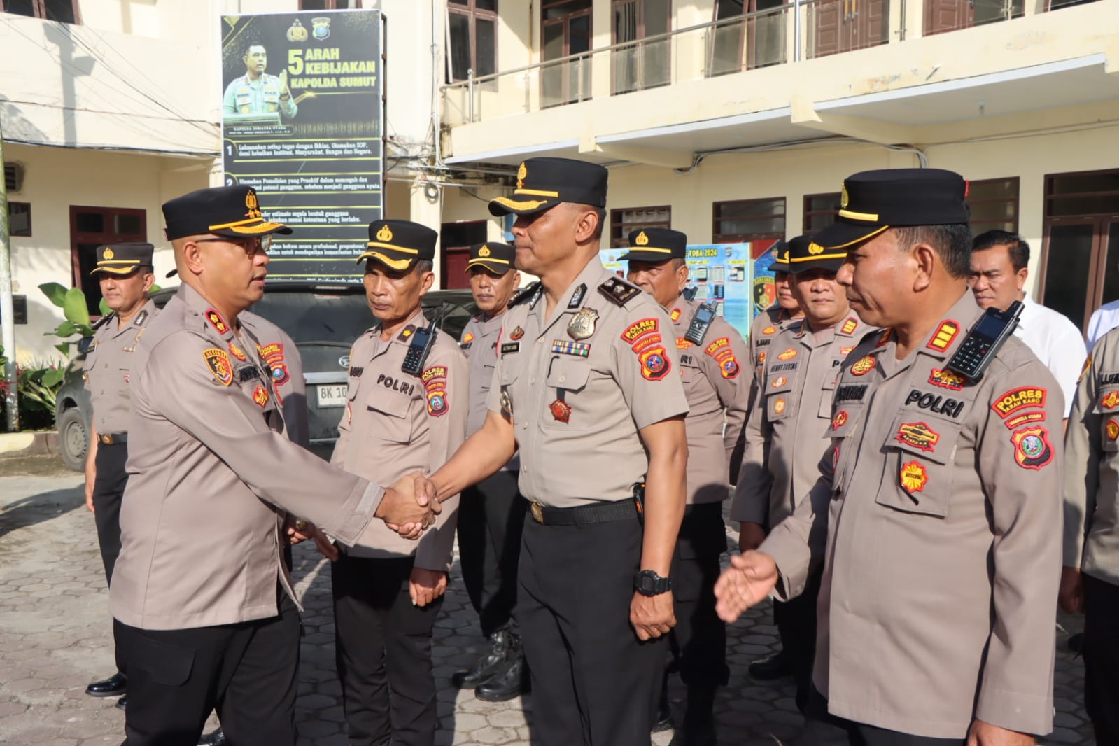 Kapolres Tanah Karo Tekankan Soliditas dan Pelayanan Masyarakat