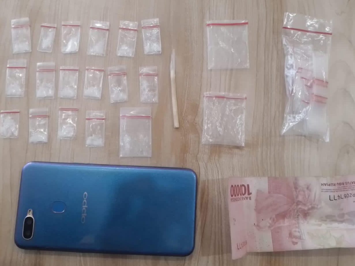 Sarang Narkoba di Labuhan Deli di Grebek 3 Pengedar Diamankan