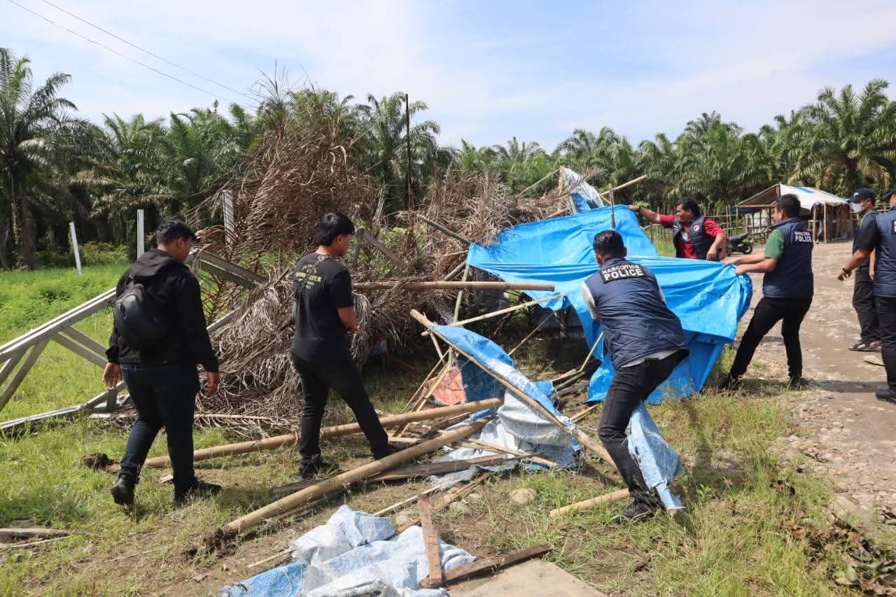 Info Razia Bocor, Penggrebekan Barak Narkoba Bhakti Karya Nihil