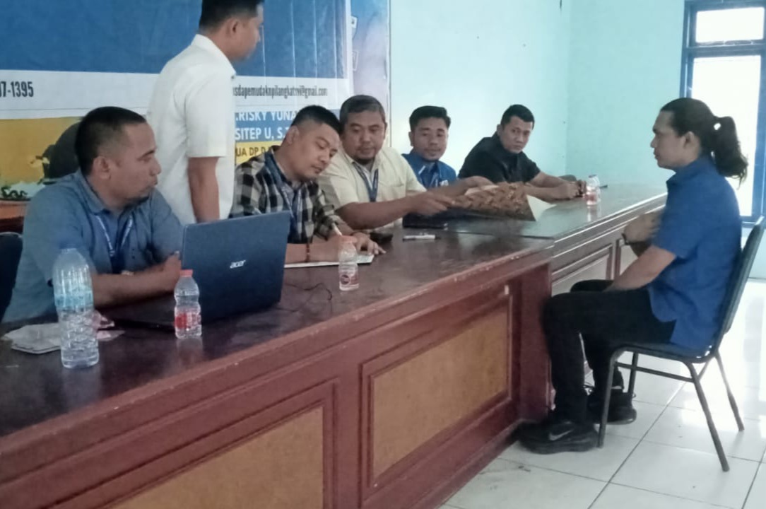 M.A Bahrum, ST Resmi Mendaftarkan Diri Sebagai Calon Ketua DPD KNPI Langkat