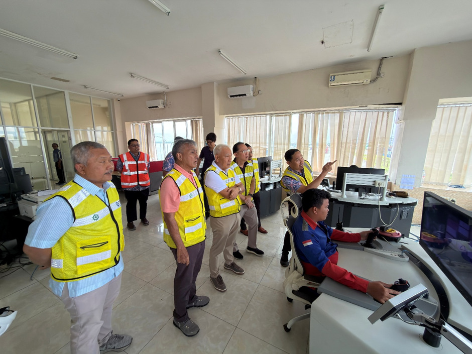 INA Kunjungi BNCT, Tinjau Langsung Operasional Terminal