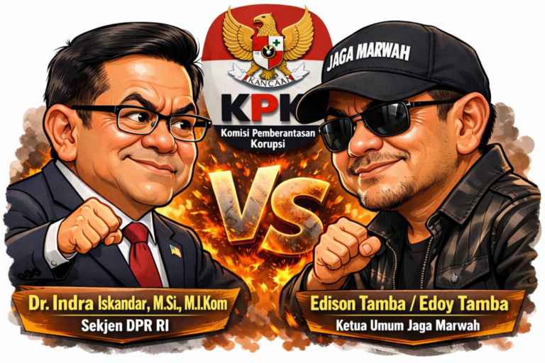 JAGA MARWAH Minta KPK Bertindak Tegas : Tahan Sekjen DPR Indra di Kasus Dugaan Korupsi Rumah Jabatan