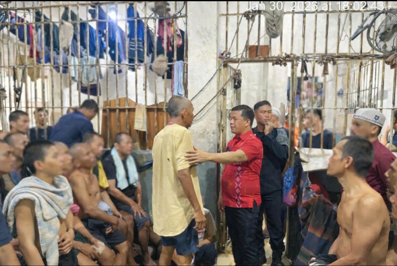 KPR Rutan Labuhan Deli Ajak WBP Agar Tetap Menjaga Rutan dan Tetap Kondusif