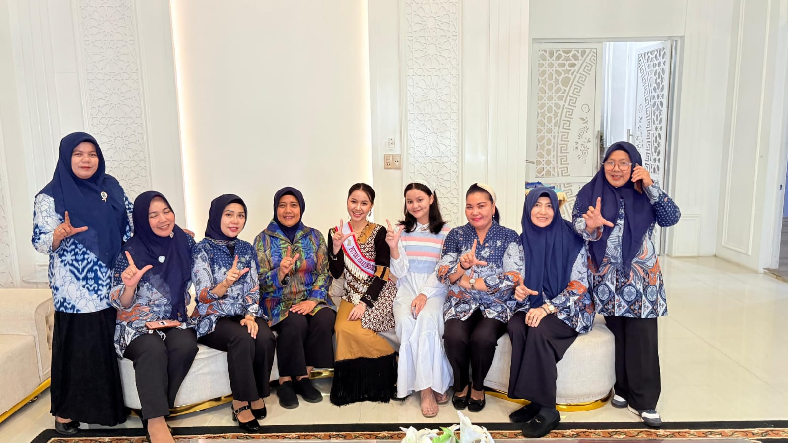 Ketua TP PKK Langkat Dukung Penuh Ratu Morayya di Puteri Pelajar Riau 2026