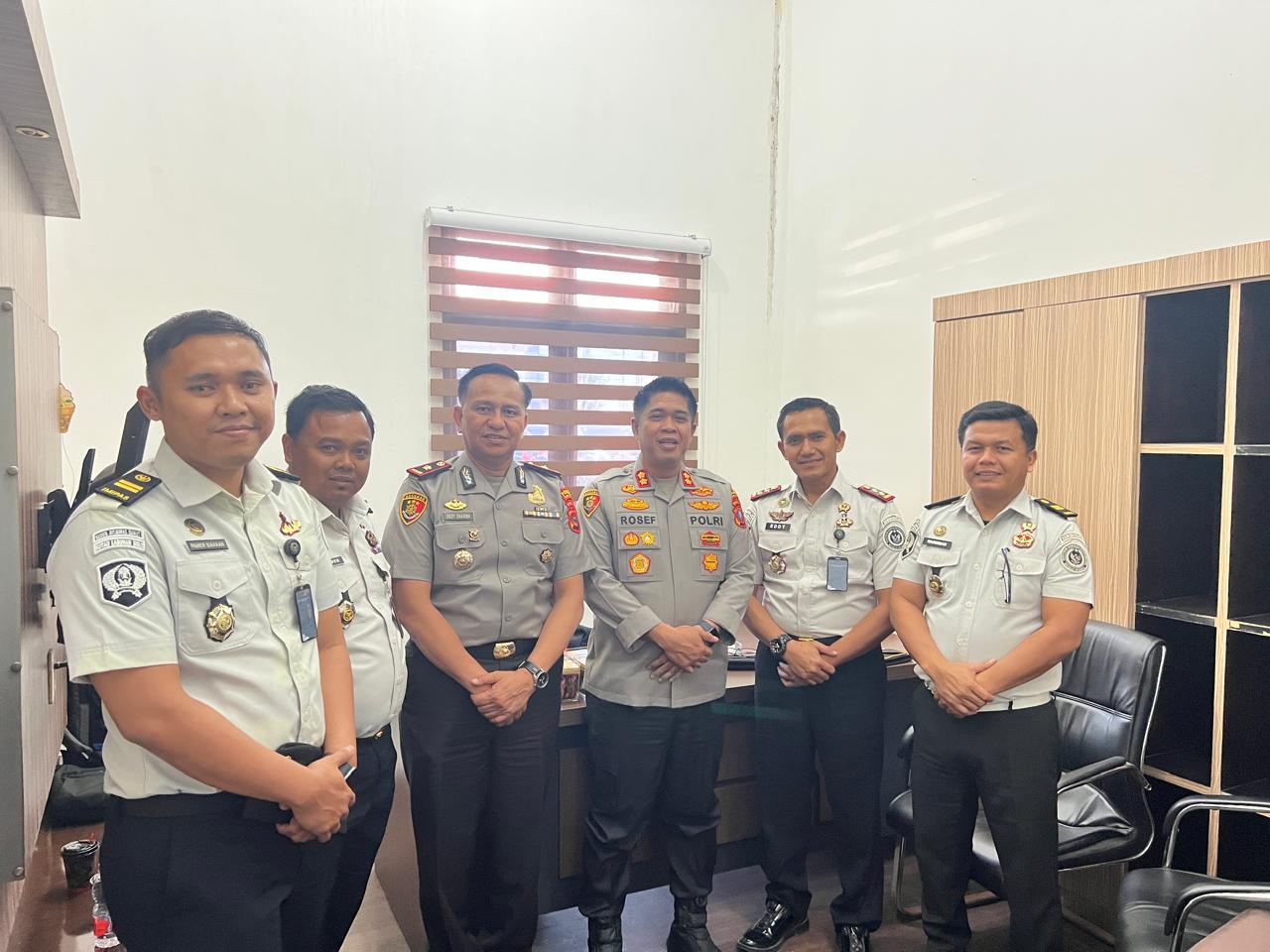 Perkuat Sinergi, Rutan Kelas I Labuhan Deli Silaturahmi ke Polres Belawan