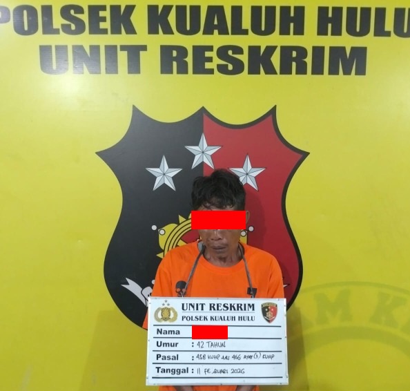 Kurang Dari 24 Jam, Pelaku Pembunuhan Berhasil Ditangkap Polsek Kualuh Hulu