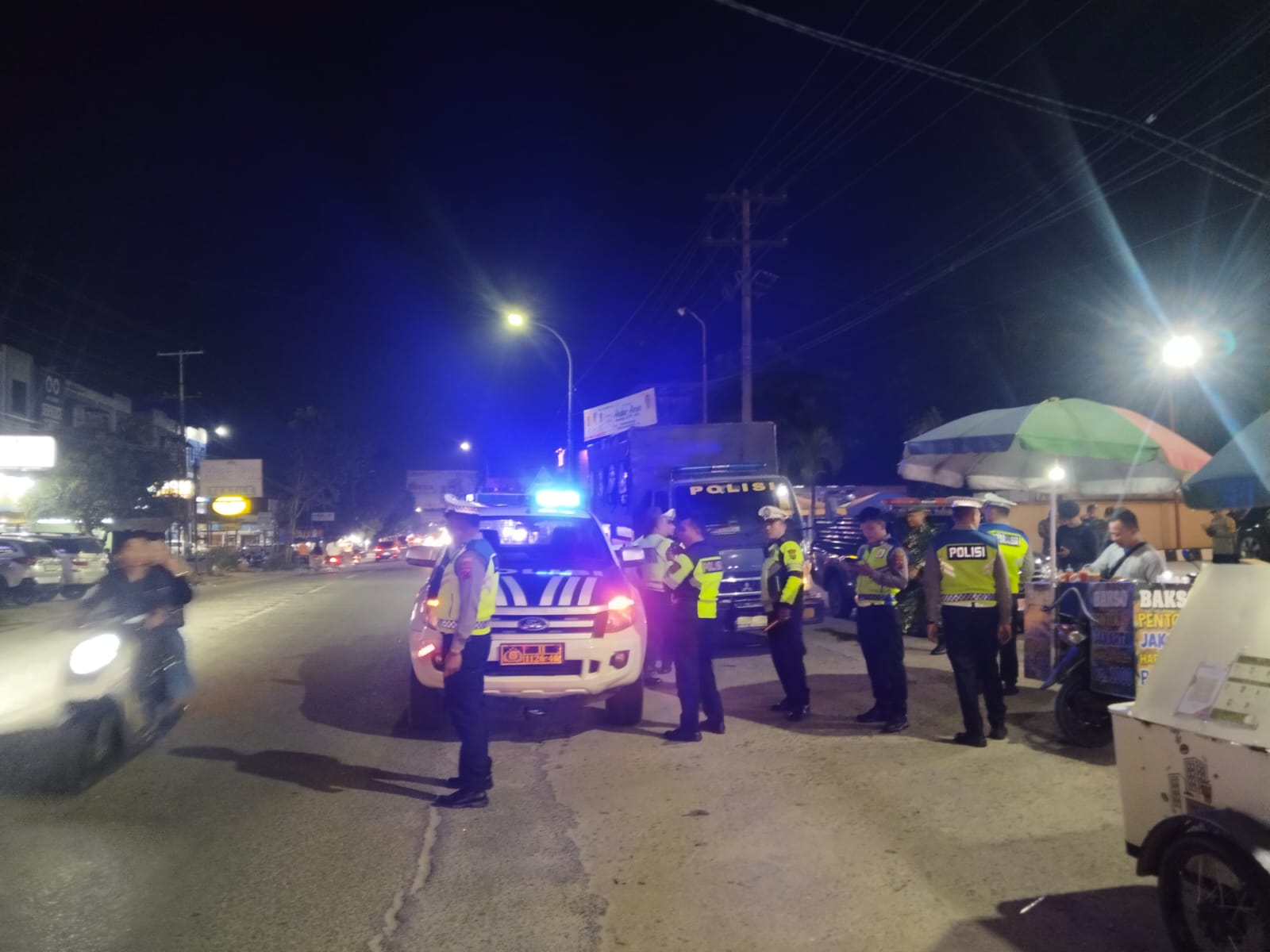 Polres Labuhanbatu Gelar Patroli Gabungan 3 Pilar di Bulan Ramadan, Cipta Kondisi Kamtibmas Kondusif