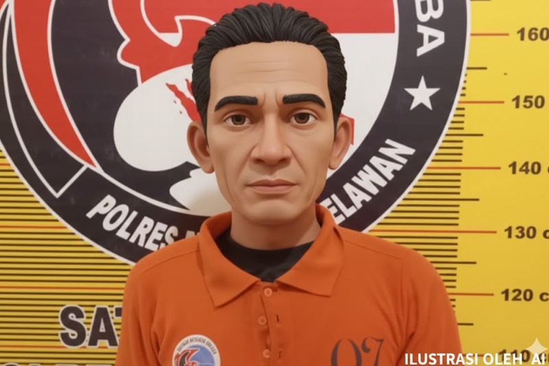 Pengedar Sabu di Jalan Rawe 6 Martubung di Jemput Polisi