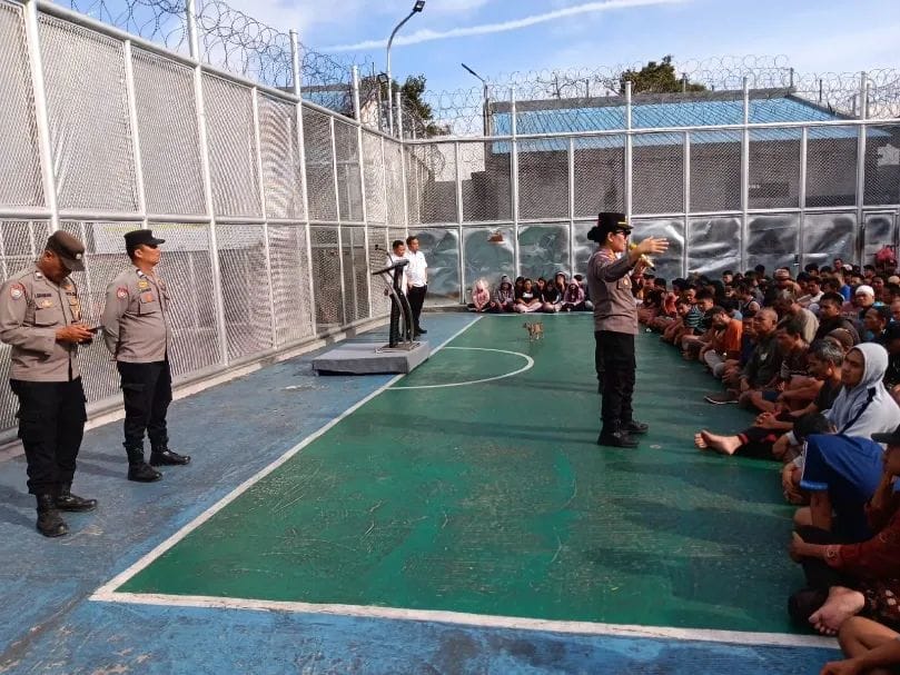 Sat Binmas Polres Tanah Karo Laksanakan Pembinaan & Koordinasi di Rutan Kabanjahe