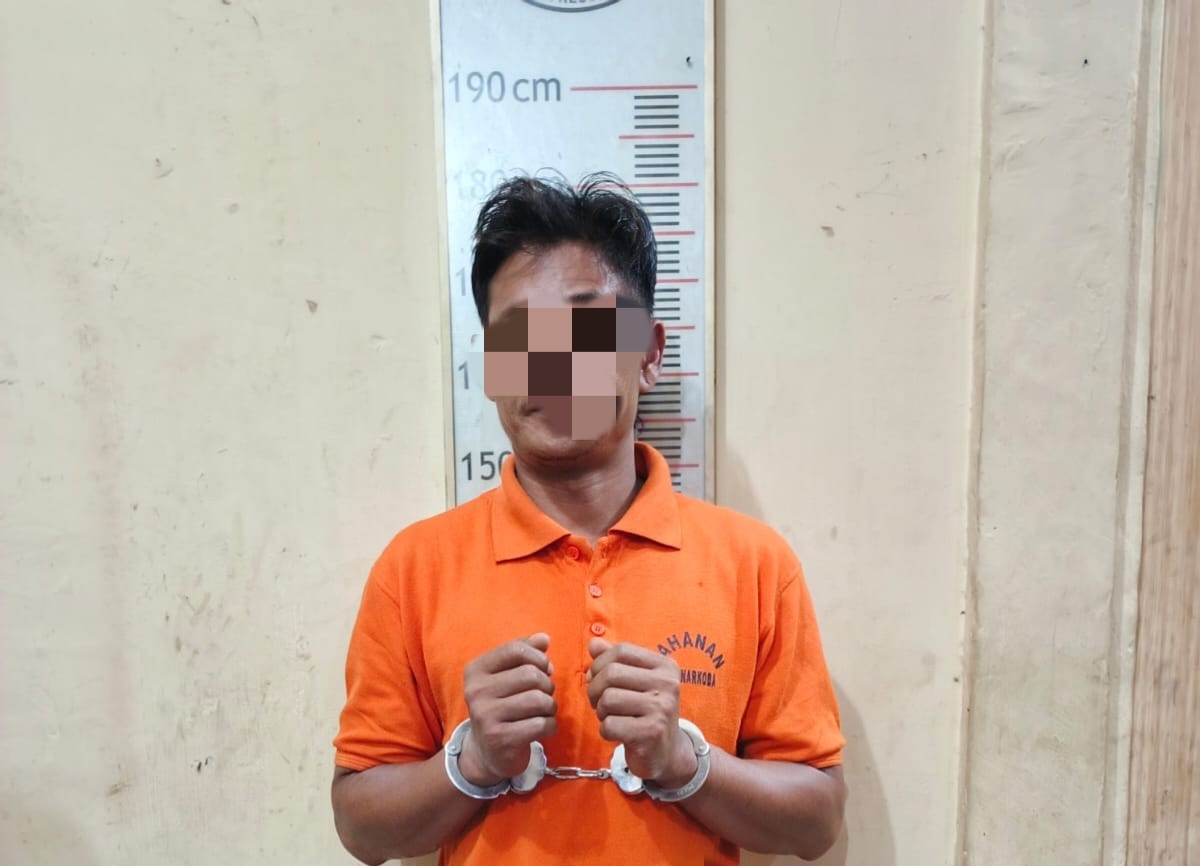 Satnarkoba Polres Langkat Kembali Berhasil Amankan Seorang Pemilik Sabu 2,30 Gram