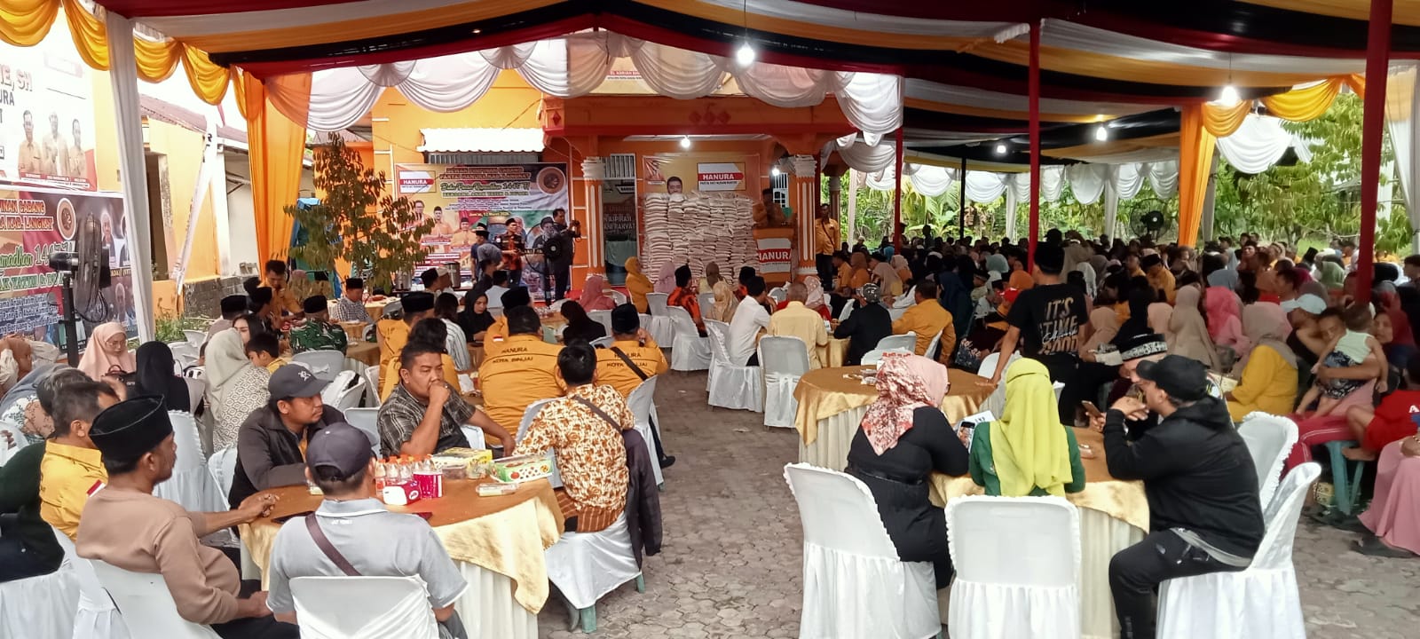Partai HANURA Kabupaten Langkat Gelar Buka Puasa Bersama
