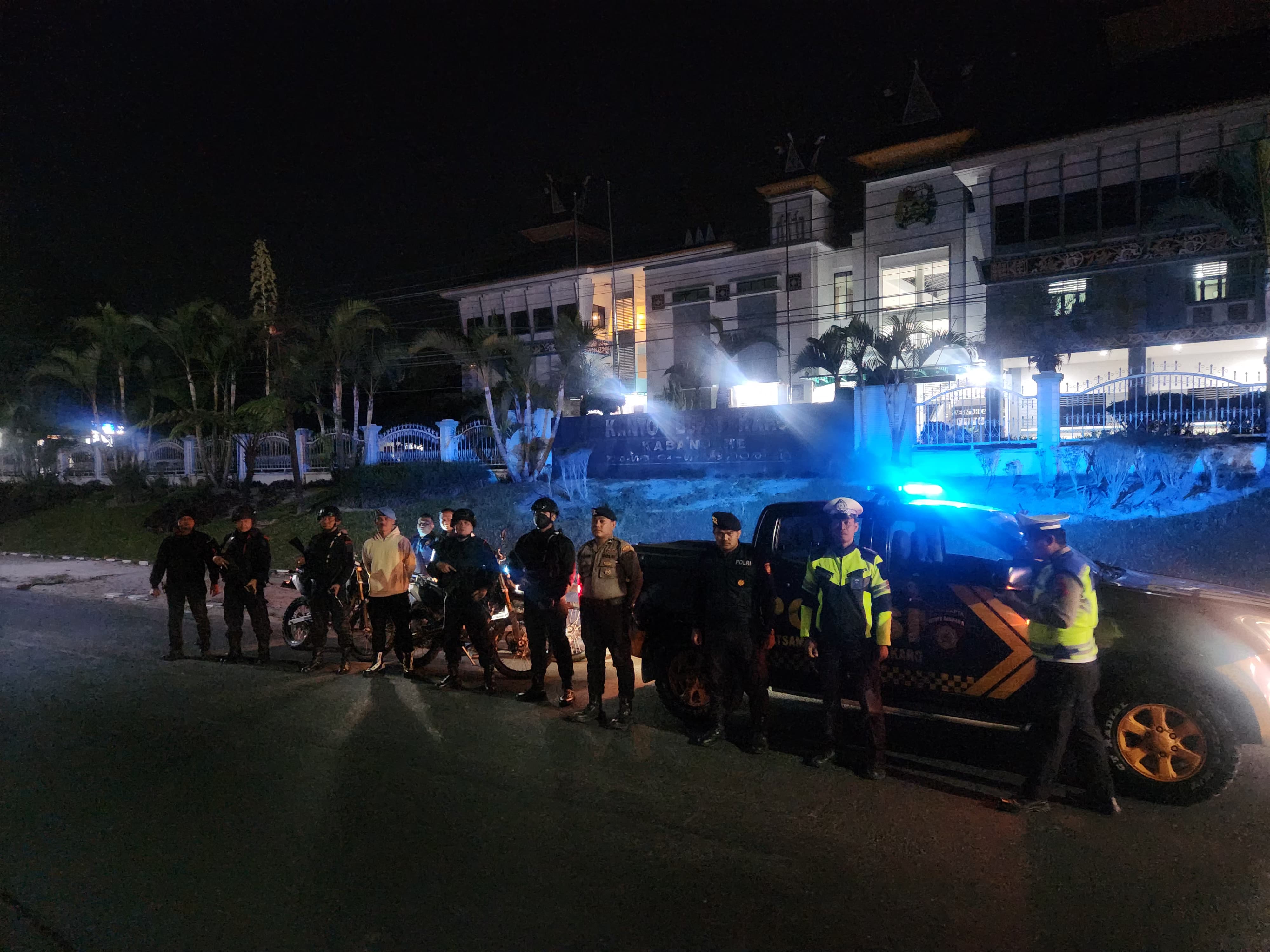 Polres Tanah Karo Intensifkan Patroli Malam Jelang Idul Fitri