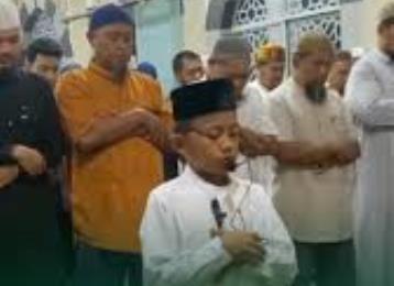 Imam Cilik Viral di Langkat Ternyata Sudah Belajar Qur’an di Usia 4 Tahun