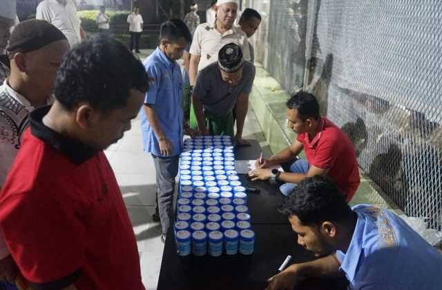 105 Warga Binaan Lapas Kelas 1 Medan Lakukan Tes Urine, Hasilnya Negatif