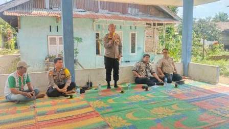 Polsek Pancurbatu Sosialisasi Bahaya Narkoba