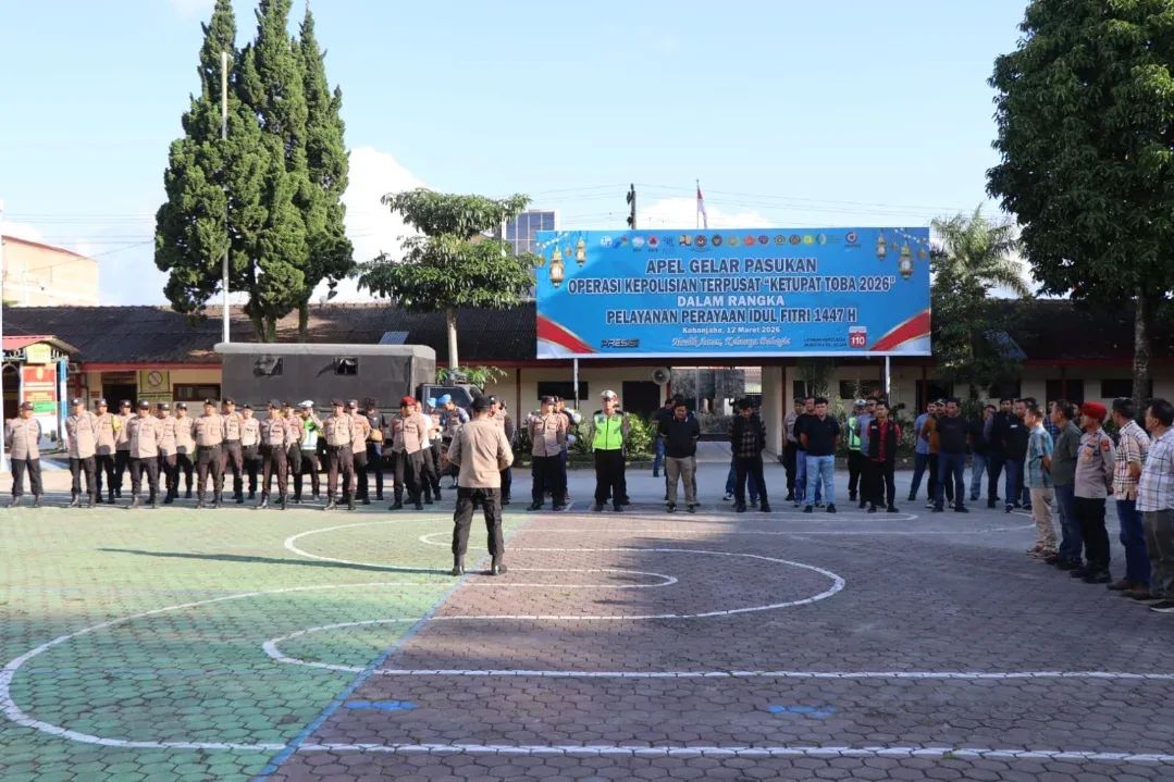 Polres Karo Siagakan 144 Personel, 26 Gereja Prioritas Diamankan Saat Paskah
