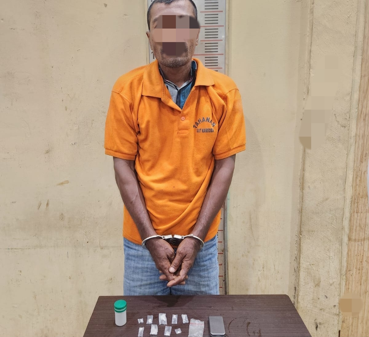 Satres Narkoba Polres Langkat Tangkap Pengedar Narkoba di Pangkalan Susu