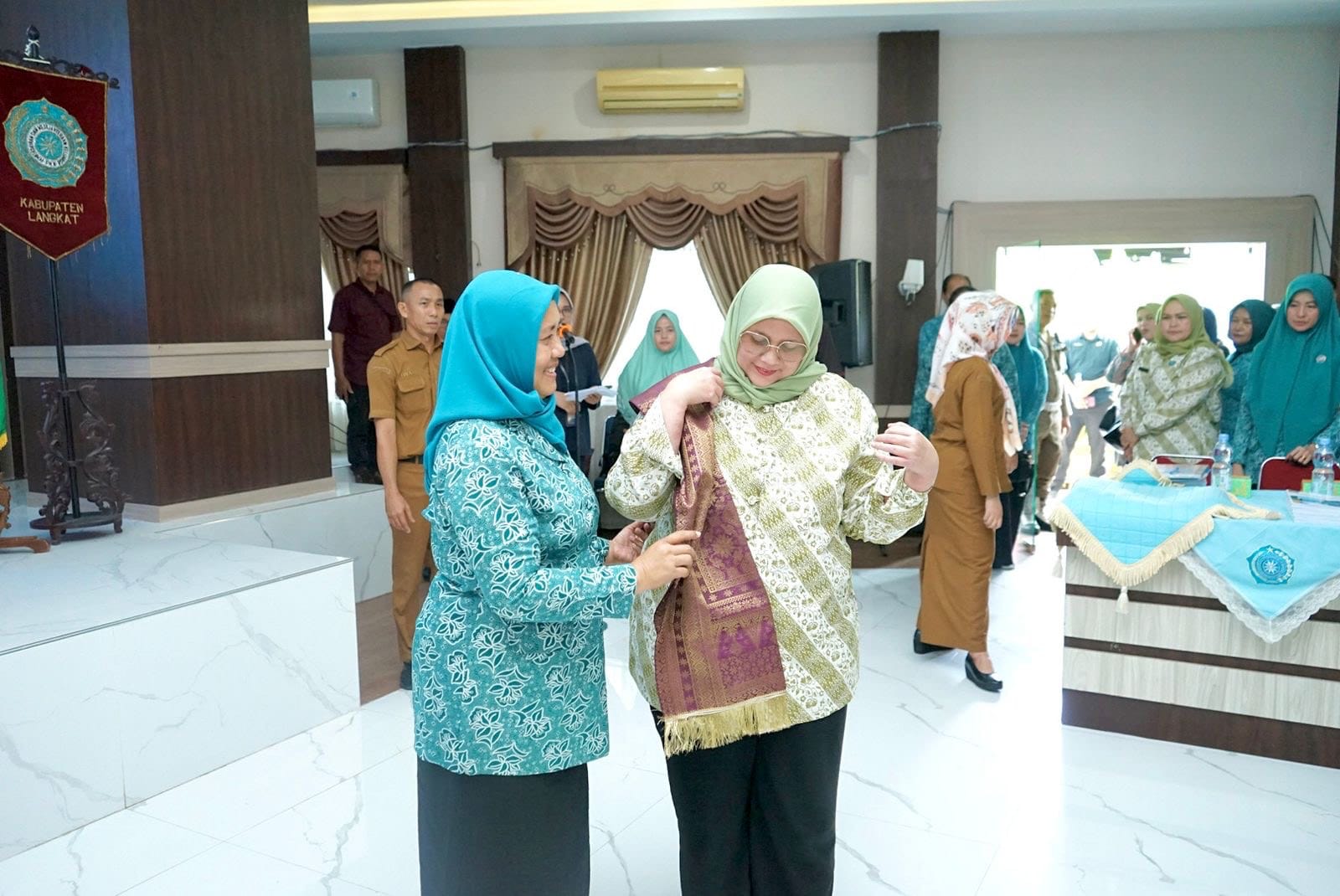 Ny. Endang Syah Afandin Sambut Supervisi PKK Provsu, Perkuat Peran Kader di Desa