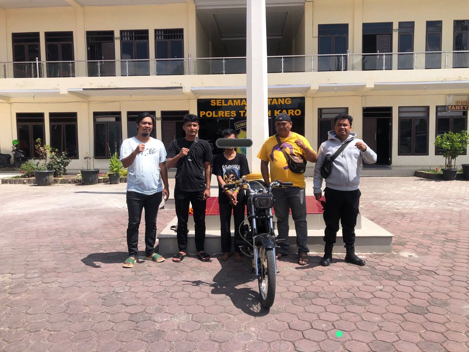 Pencuri RX King Dibekuk Satreskrim Polres Karo