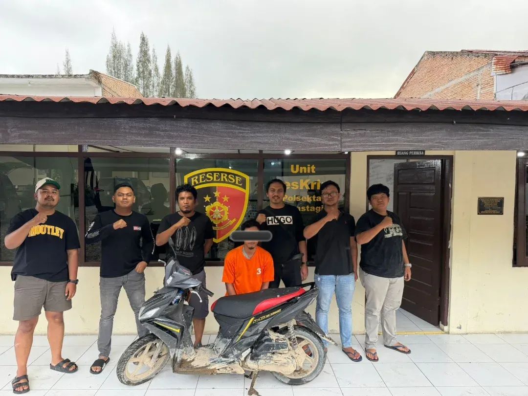 Lagi Bobok Cantik, Pelaku Curankor Sosergap Tekab Polsek Berastagi