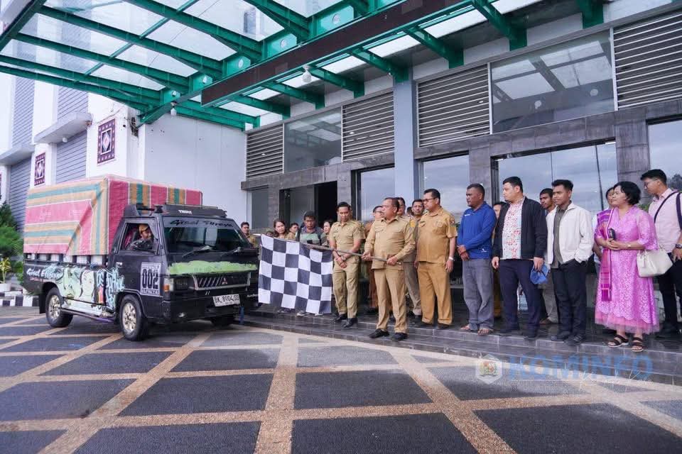 Bupati Karo Kirim Lebih 1 Ton Cabe Merah Ke Palangkaraya