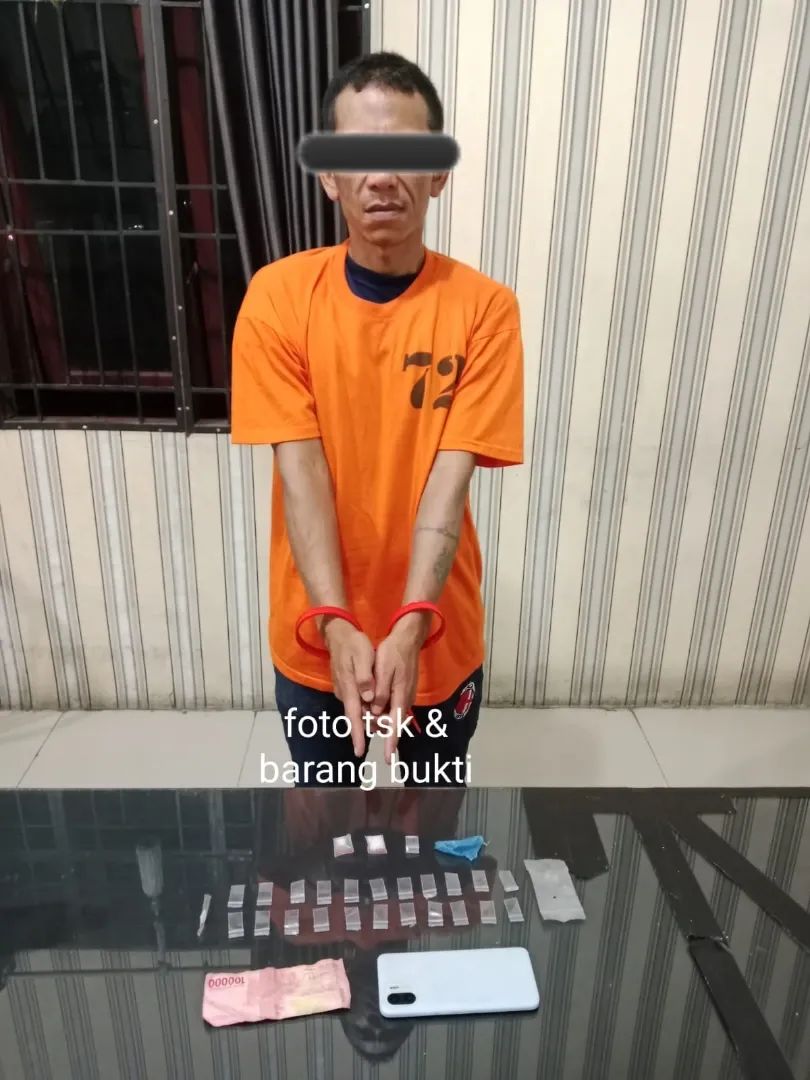 Satres Narkoba  Polres Karo Tangkap Psngedar Nadkoba