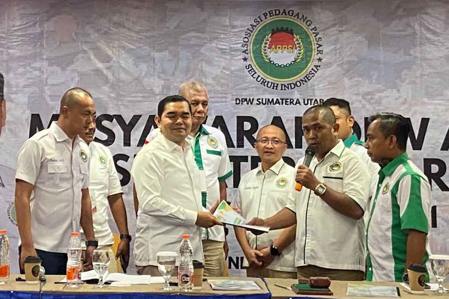 Terpilih Aklamasi Jadi Ketua APPSI Sumut, Ihwan Ritonga Siap Perkuat Pedagang Pasar Tradisional