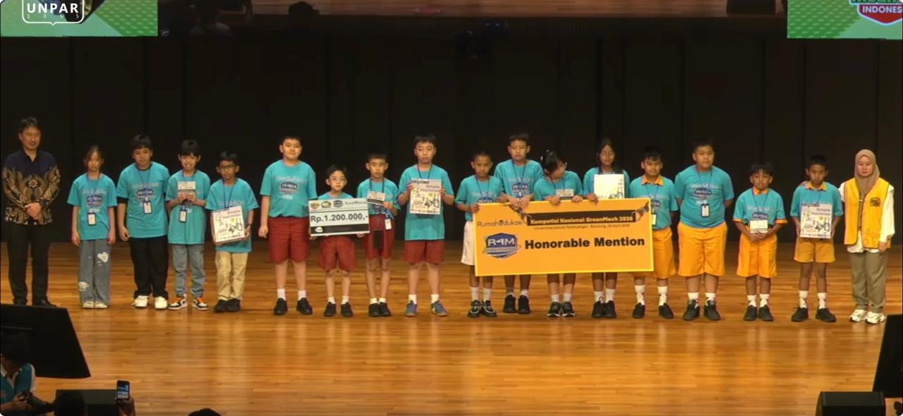 Mantap! Siswa Kelas 4 SD SINT. Yoseph Kabanjahe Antar Tim Raih Honorable Mention Diajang Nasional