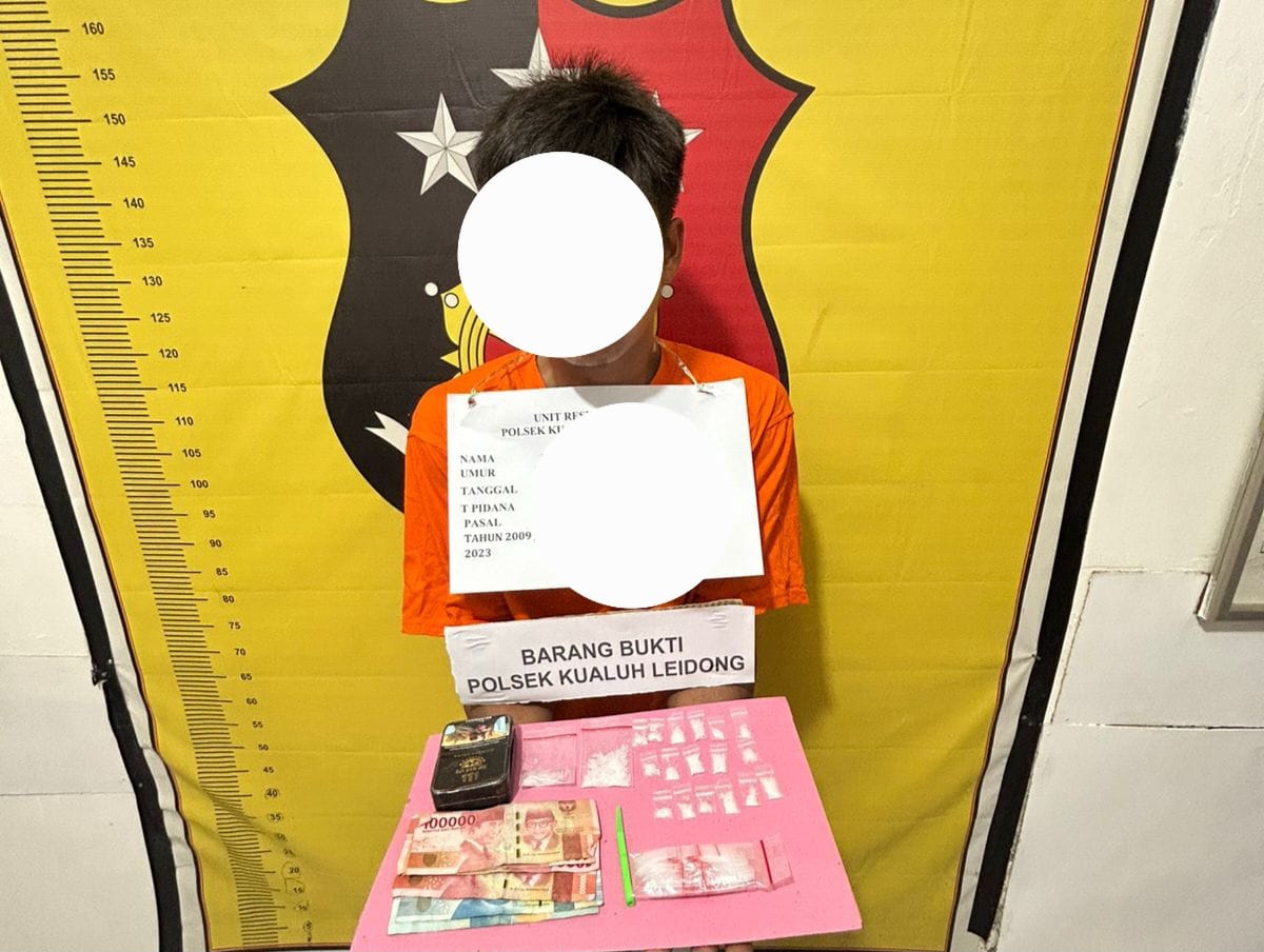 Polsek Kualuh Leidong Berhasil Tangkap Terduga Pengedar Narkoba