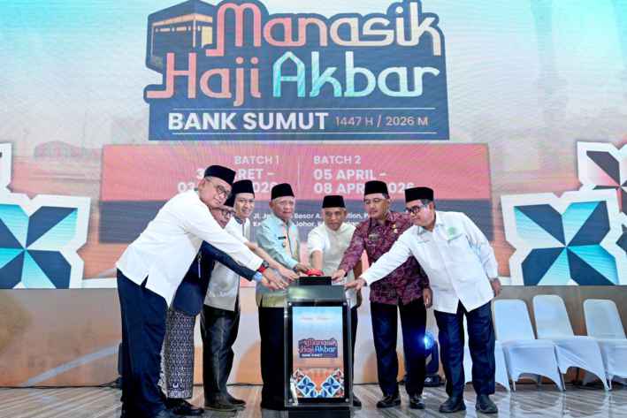 1.661 Jemaah Ikuti Manasik Haji Akbar Bank Sumut, Begini Pesan Wagub Surya