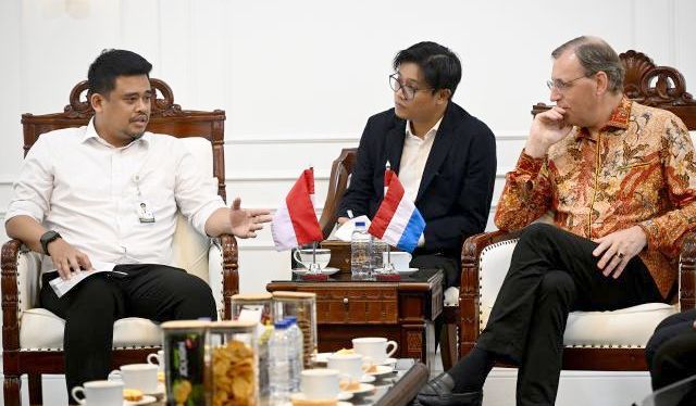 Bobby Nasution Perkuat Hubungan dengan Belanda, Fokus Kerja Sama Ketahanan Pangan dan Energi