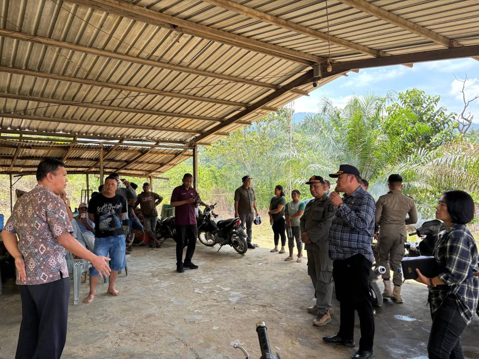 Tim Gabungan Pemkab Karo Dan Dinas ESDM Sumut Verifikasi Tambang di Kinangkong