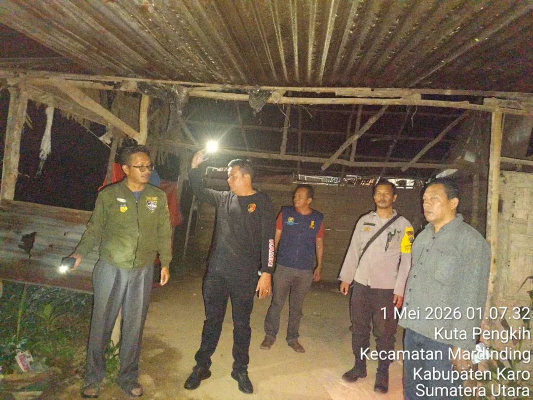 Polres Karo Sisir Dugaan Barak Narkoba di Dua Desa