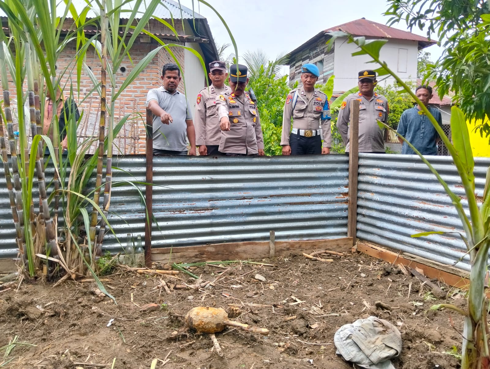 Disposal Ranjau Darat Perang Dunia ke-II Ditemukan di Tanjung Pura