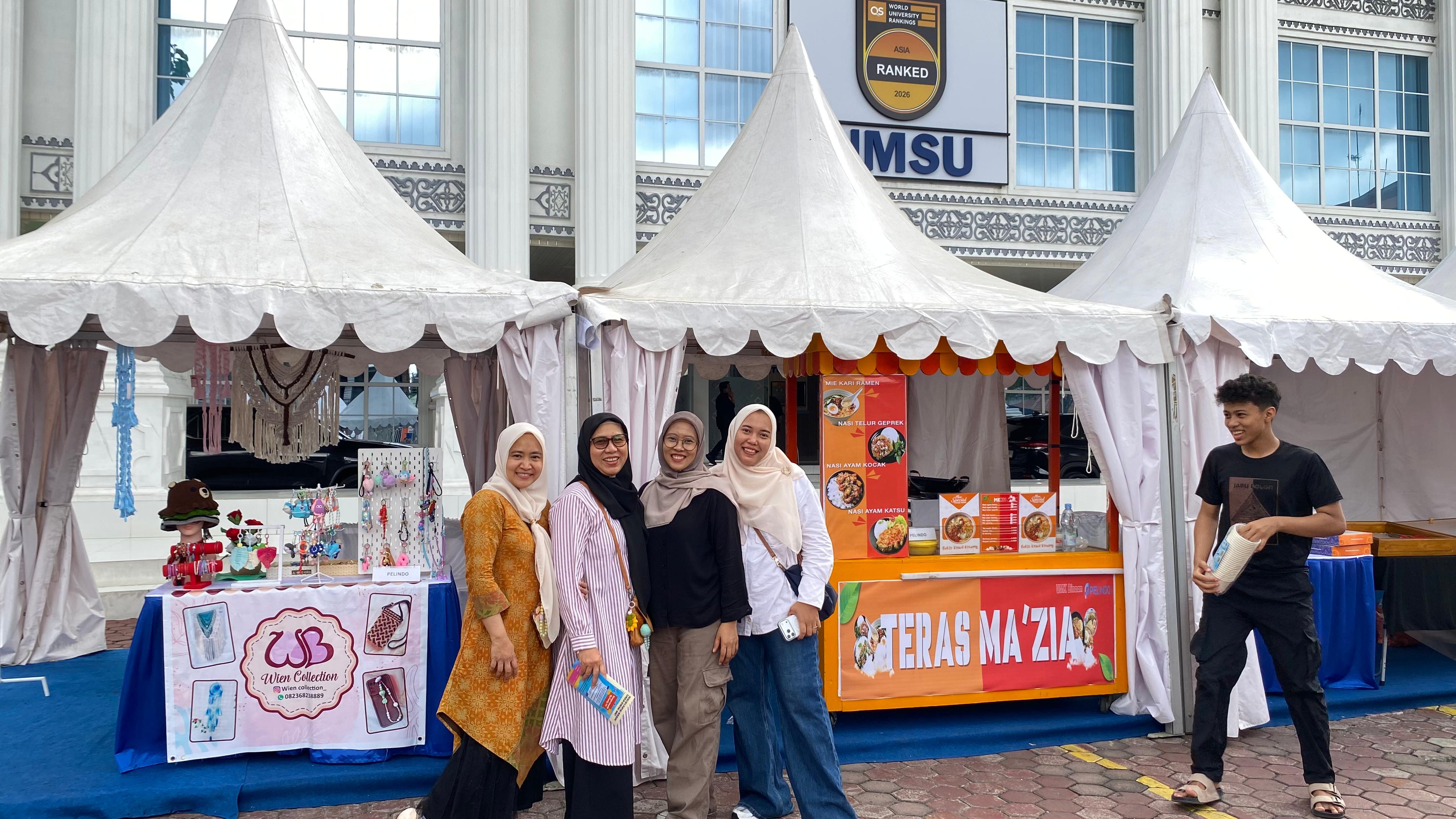 UMKM Pelindo Regional 1 Ikut Serta di Bazar Medan Coding Competition 2026