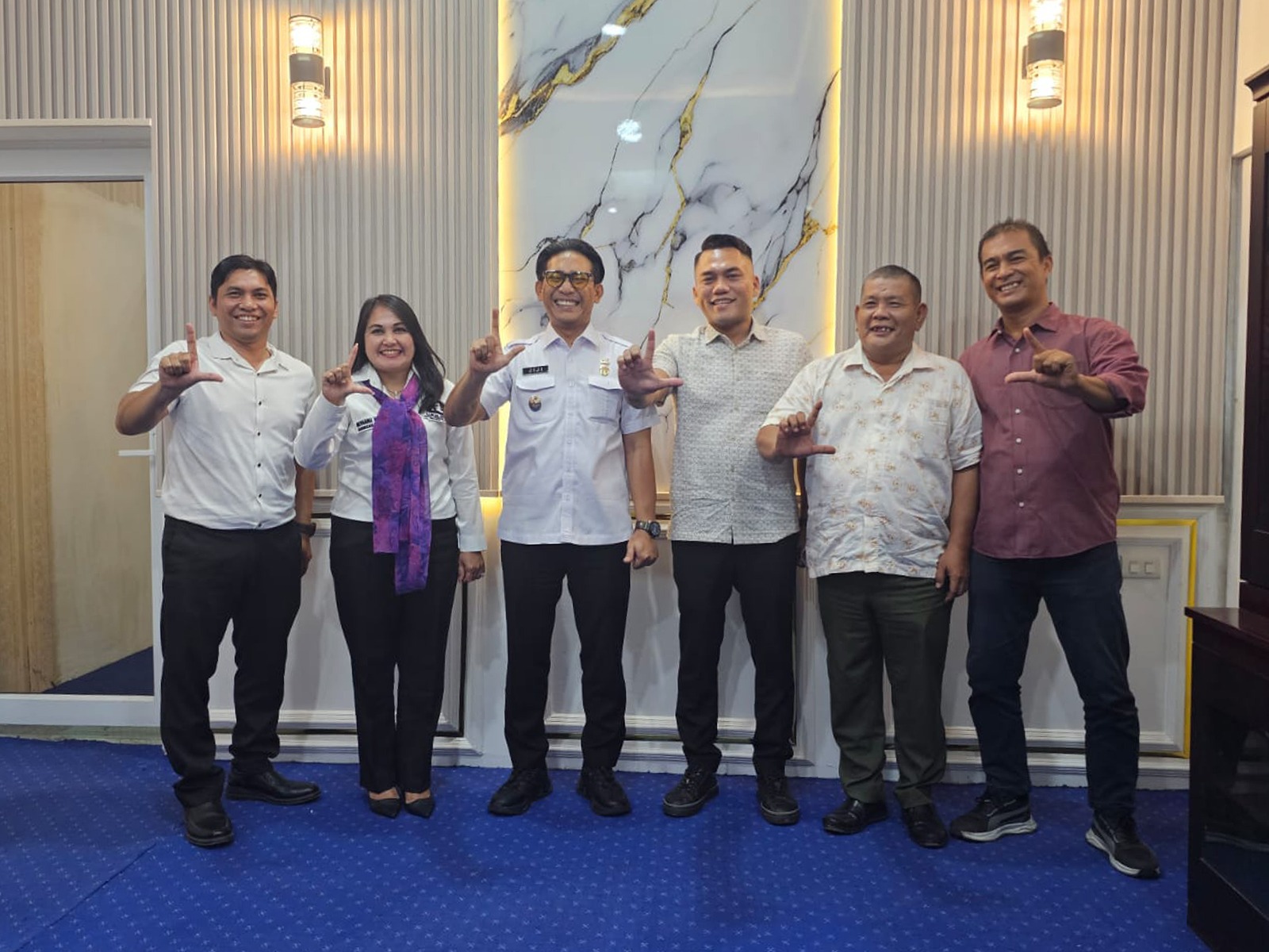 Ketua Laskar Gibran Sumut Bersilaturahmi dengan Wakil Wali Kota Binjai