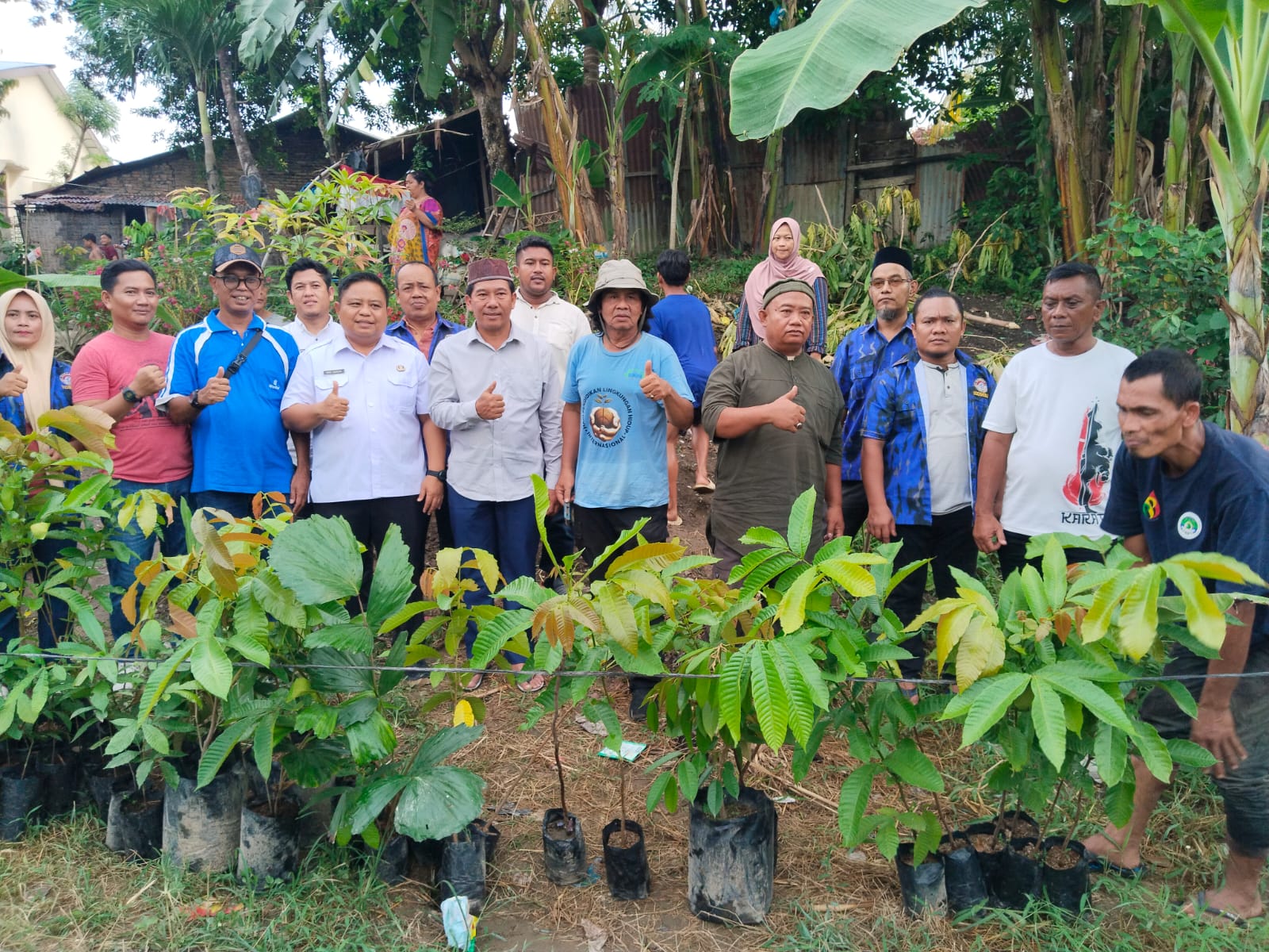 Camat Sunggal Malas Hadiri Penanaman 1000 Pohon Dibantaran Sungai KP. Lalang